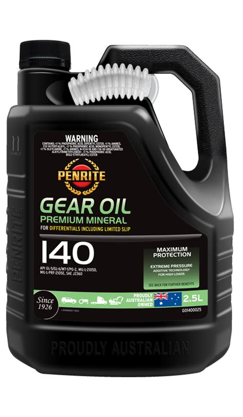 Gear Oil 140 Mineral Penrite Oil