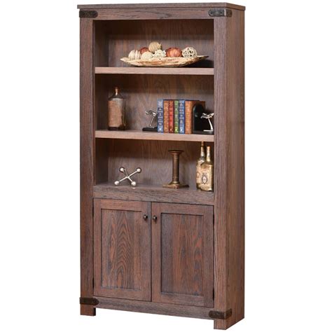 Georgetown Amish Bookcase Rustic Amish Furniture Cabinfield