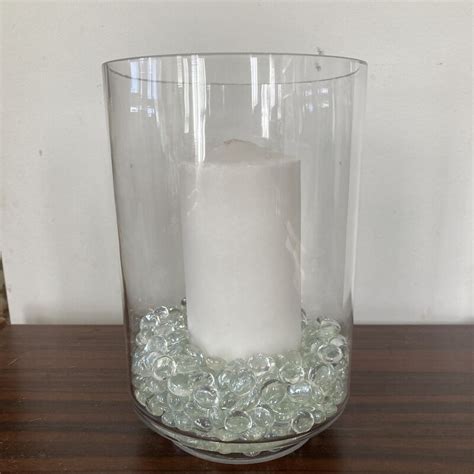 Glass Hurricane Vase Wedding Decor For Hire