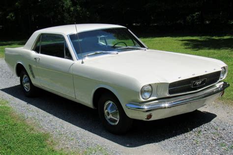 For Sale 1964 12 Ford Mustang Coupe Wimbledon White 200ci Inline 6
