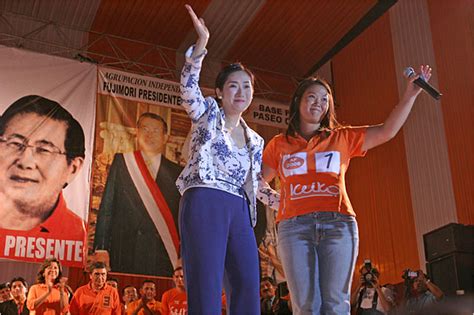 Keiko Fujimori In Peru Alberto Fujimoris Daughter Polishes Her