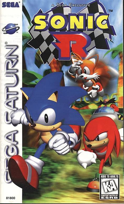 Sonic R 1997 Sega Saturn Box Cover Art Mobygames