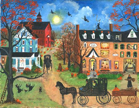 Original American Folk Art Paintings By Mary Ann Vessey