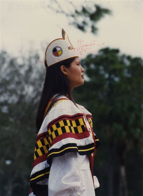 Florida Memory Princess At The Brighton Seminole Reservation Tribal