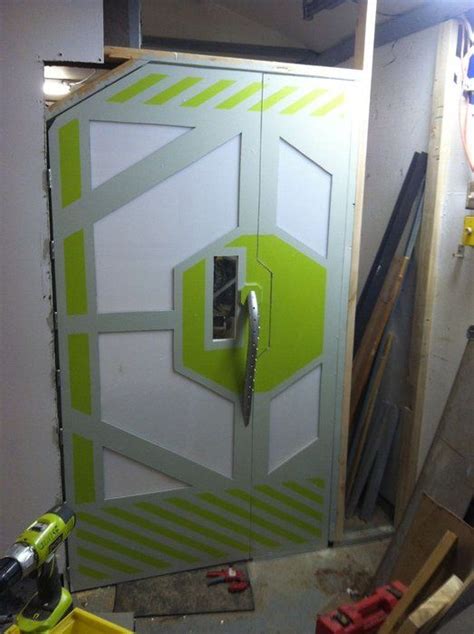 Futuristic Space Door Futuristic Door Diy Door Doors