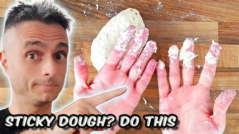 How To Fix Sticky Pizza Dough Why Is My Pizza Dough Sticky Youtube