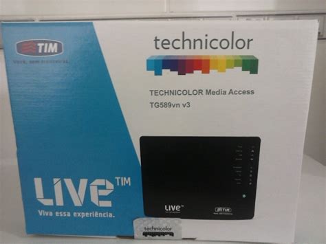 Modem Technicolor Media Acess Tg589vn V3 R 5990 Em Mercado Livre