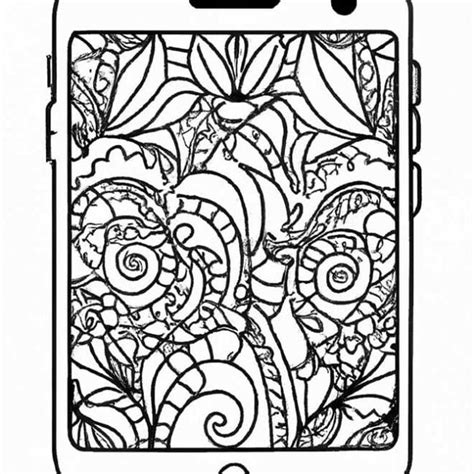 40 Desenhos De IPhone Para Imprimir E Colorir Pintar