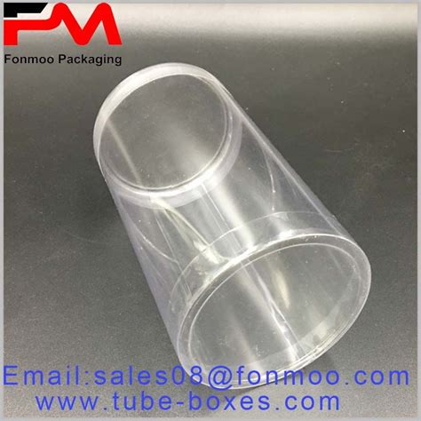 Thegriftygroove Clear Plastic Tube Containers With Lids