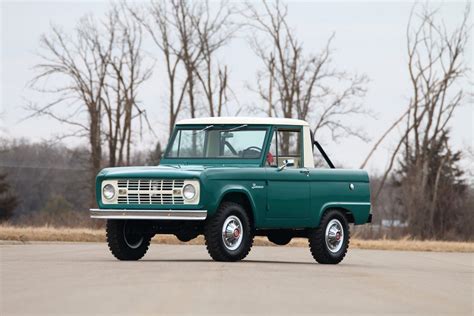The Ford Bronco Half Cab Was A Rare Version Off The Iconic 4×4 Just