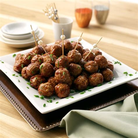 A quick homemade bourbon bbq sauce mixed with savory meatballs. Bourbon-Glazed Meatballs the Easy Way | Recipe in 2020 | Food recipes, Crock pot meatballs ...