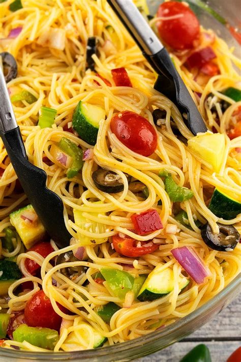 My italian spaghetti pasta salad! Italian Spaghetti Salad | One Pot Recipes