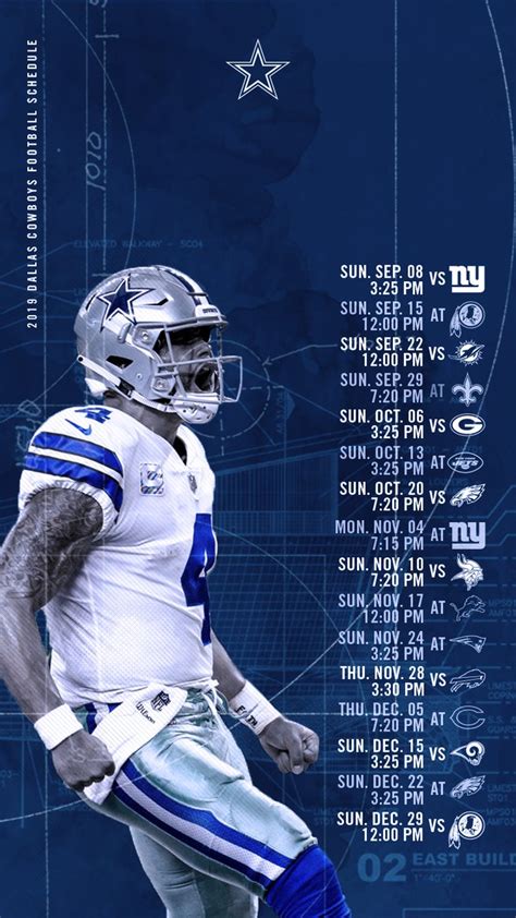 Dallas Cowboys Schedule 2019 469639 Hd Wallpaper And Backgrounds