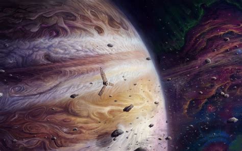 Download Jupiter Space Nasa Spaceship Sci Fi Planet Hd Wallpaper By