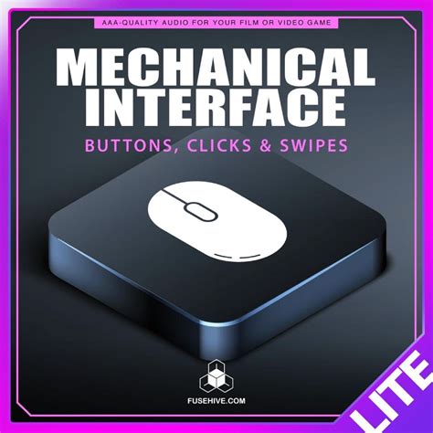 Buttons Clicks And Swipes Sound Effects Library Mech Asset Store