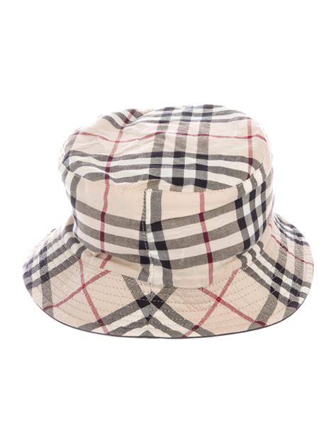 Burberry Reversible Bucket Hat Neutrals Hats Accessories Bur178882