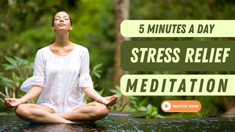 Stress Relief Meditation Soothe Your Mind And Body Youtube