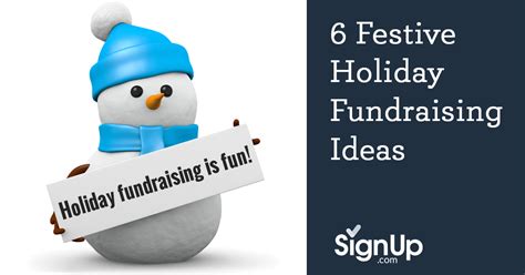 6 Quick And Easy Holiday Fundraisers