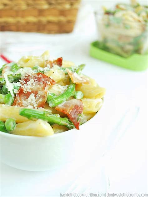 Spring Vegetable Pasta Salad With Bacon Peas And Asparagus