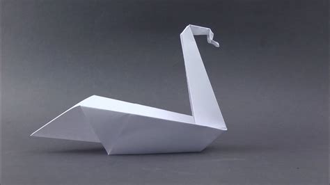 Easy Origami Swan Origami Easy Swan Paper Craft