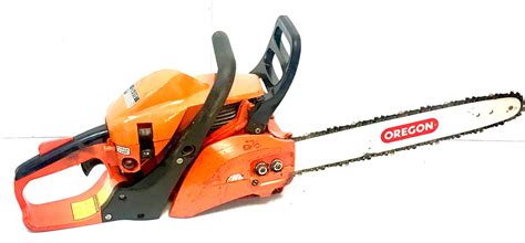 With a shorter bar length, you'll have more maneuverability and will have an easier time transporting your chainsaw. Echo Chainsaw CS-310