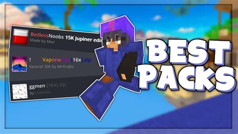The Best Bedwars Texture Packs Fps Boost Youtube