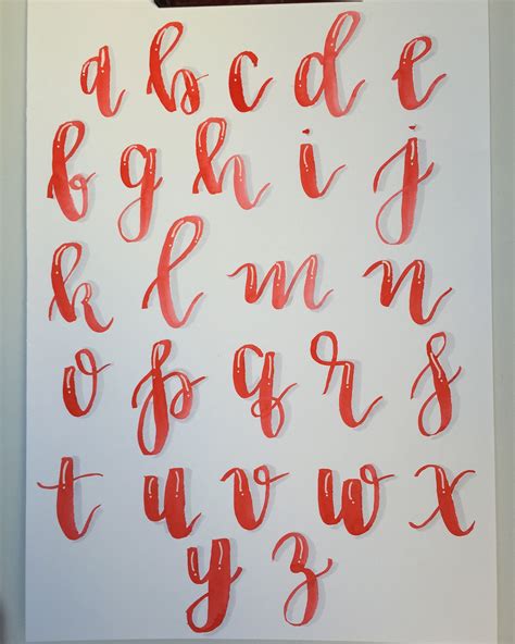 Ordershewrotenyc Com Alphabet Card Calligraphy Alphabet Modern Calligraphy Hand Lettering