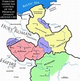 Kingdom of Bohemia (Premyslid Bohemia) | Kingdom of bohemia, Bohemia, Map