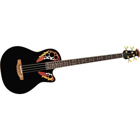 Ovation B778 Acoustic Electric Bass Guitar