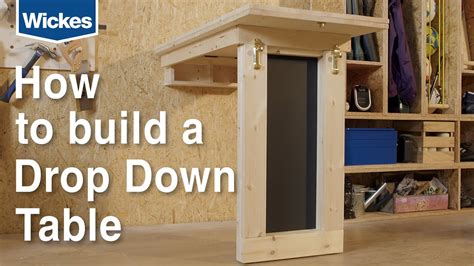 How To Make A Wall Mounted Fold Down Desk Learndiscourse