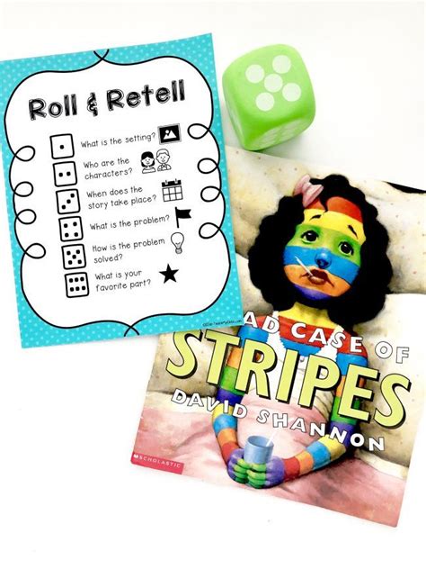 Roll and Retell Reading Comprehension Activity - I Can Teach My Child