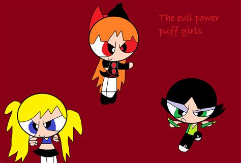 The Evil Power Puff Girls By Fancysallyacorn On Deviantart