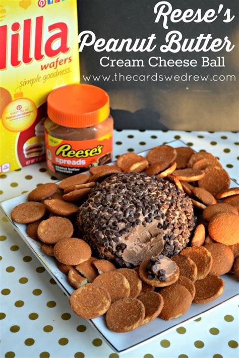 Peanut Butter Cream Cheese Ball The Cards We Drew