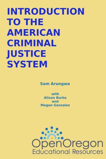 Introduction To The American Criminal Justice System Simple Book