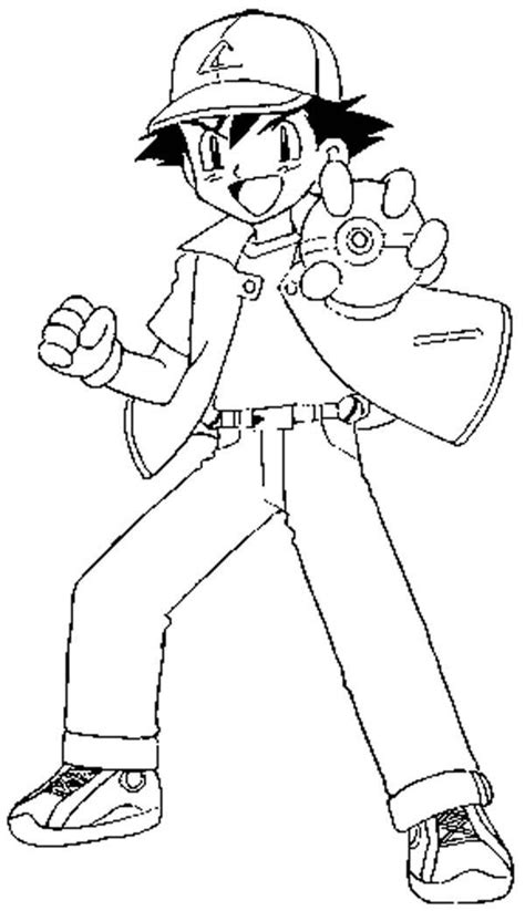 (pikachu was made from different pattern). pokemon coloring pages pikachu and ash - Google Search ...