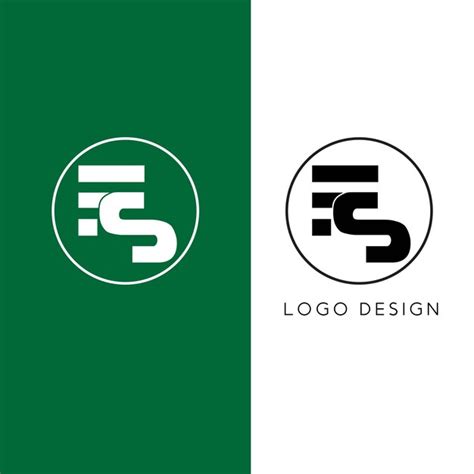 Premium Vector Fs Initial Letter Logo Design