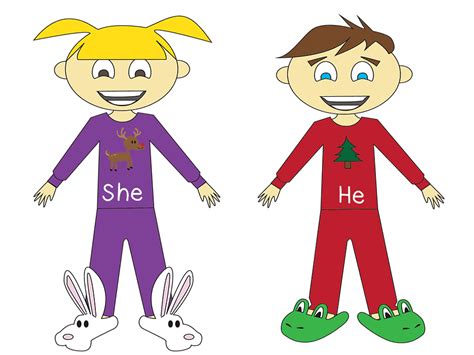 She Pronoun Classroom Objects Child Fictional Character Cartoon Png
