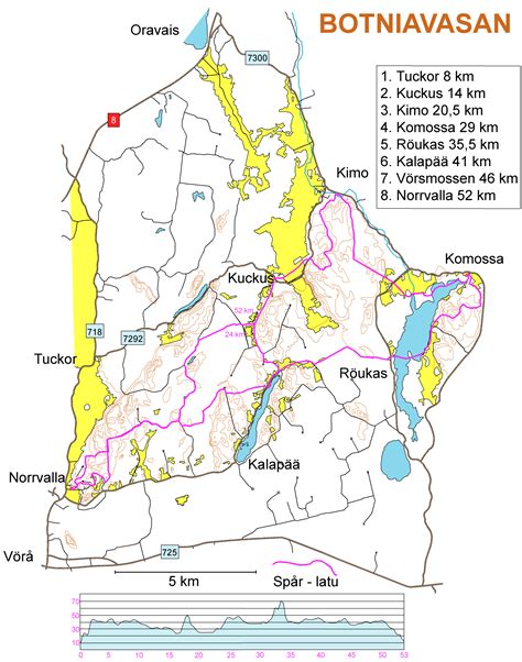 Startpunkt för vasaloppet is a locality in dalarna. Kartat - BotniaVasan