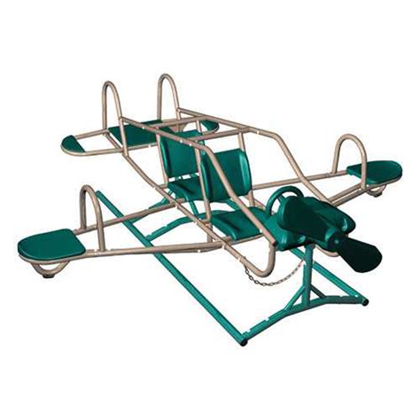 Lifetime Ace Flyer Airplane Teeter Totter See Saw In Earth Tone 3