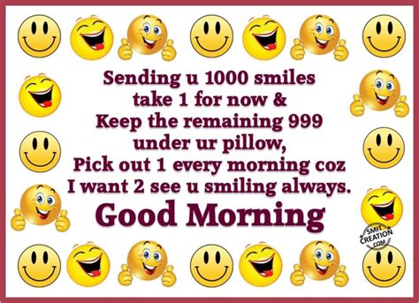 Good Morning Smile Messages Images Smitcreation Hot Sex Picture
