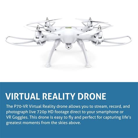 Virtual Reality Drone With Hd Camera Premium Vr 3d Goggles And In Built