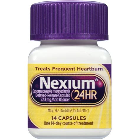 3 Pack Nexium 24 Hours Treats Frequent Heartburn 14 Ea