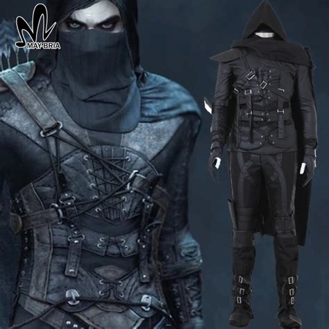 Halloween Costumes For Men Adult Game Thief Cosplay Fancy Thief Hero 4