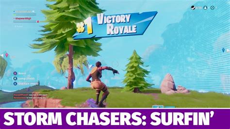 Fortnite New Storm Chasers Surfin Update July 7 2019 Victory