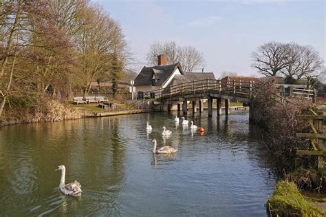 Flatford bridge cottage, suffolk is closely linked with artist john constable, who was born near here and painted it frequently. Walking in the country: Dedham to Flatford Mill