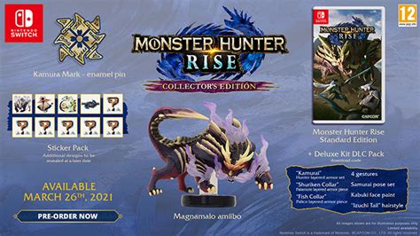 Monster hunter rise collector's edition content ($99.99). MONSTER HUNTER RISE Collector's Edition Pack | Nintendo ...