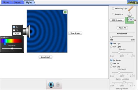 Wave speed lablab 10 intro to wave simulation phet standing waves phet wave on a string explanation gravity visualized phet simulation : Ondes et intérférences - Ondes | Son - Simulations ...