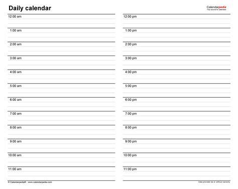 Free Printable Calendar Daily 2024 2024 Calendar Printable