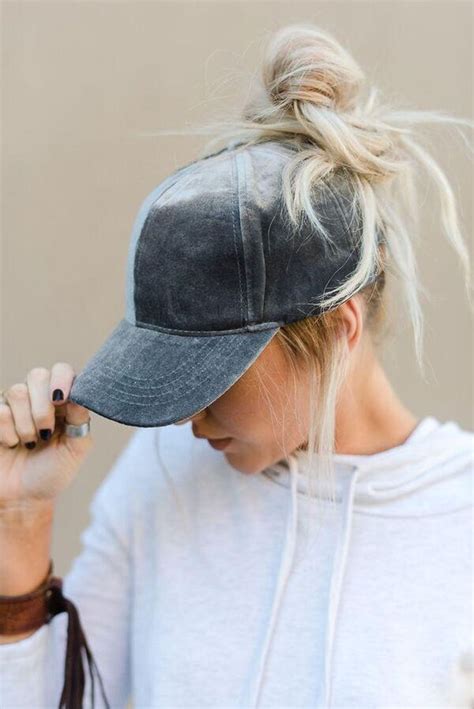 37 Fashion Forward Ways To Wear A Baseball Cap Hat Hairstyles Long