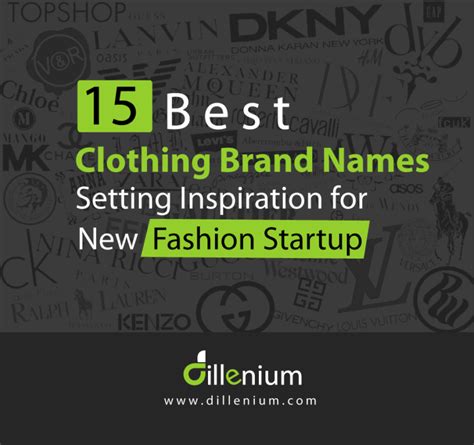 15 Best Clothing Brands Name Setting Inspiration For New Fashion